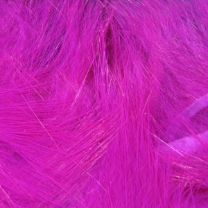 Hareline Micro Rabbit Strips #131 Fuchsia