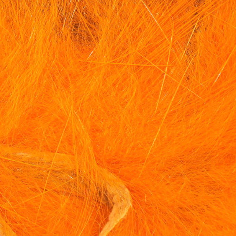 Hareline Micro Rabbit Strips #137 Fluo Orange-24044