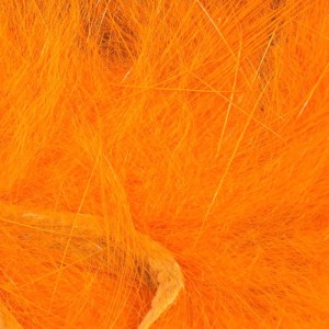 Hareline Micro Rabbit Strips #137 Fluo Orange