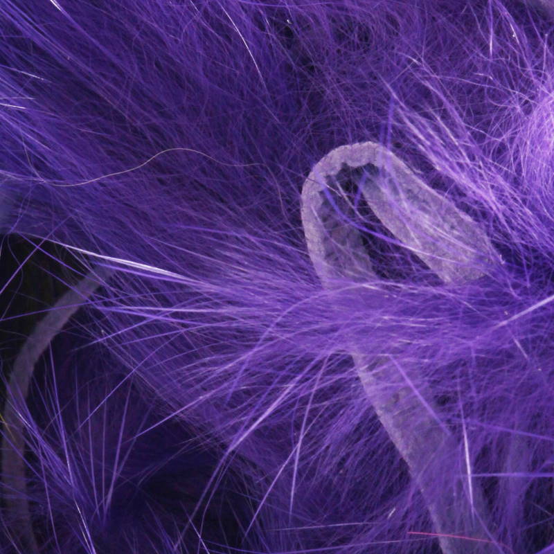 Hareline Micro Rabbit Strips #35 Bright Purple-24319
