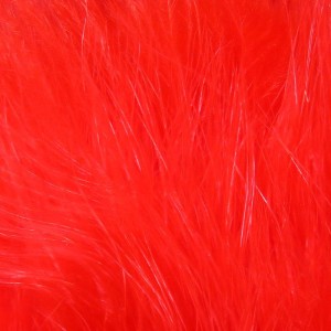 Hareline Marabou Blood Quills #139 Fluo Red