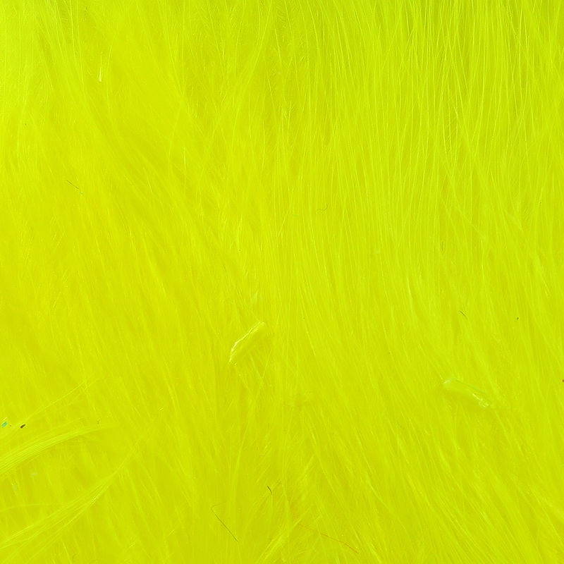 Hareline Marabou Blood Quills #142 Fluo Yellow-24102