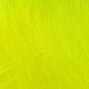 Hareline Marabou Blood Quills #142 Fluo Yellow