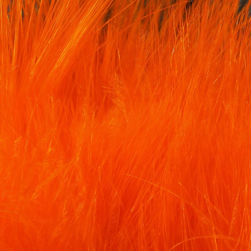 Hareline Marabou Blood Quills #187 Hot Orange-24106