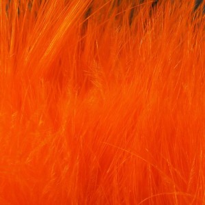 Hareline Marabou Blood Quills #187 Hot Orange