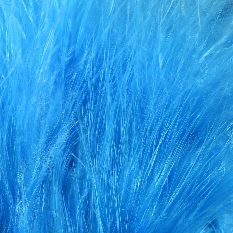 Hareline Marabou Blood Quills #23 Blue-24109