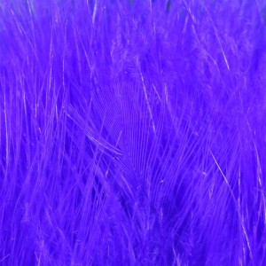 Hareline Marabou Blood Quills #35 Bright Purple