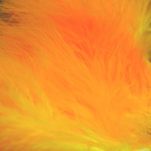 Hareline Marabou Blood Quills #367 Sunburst Yellow