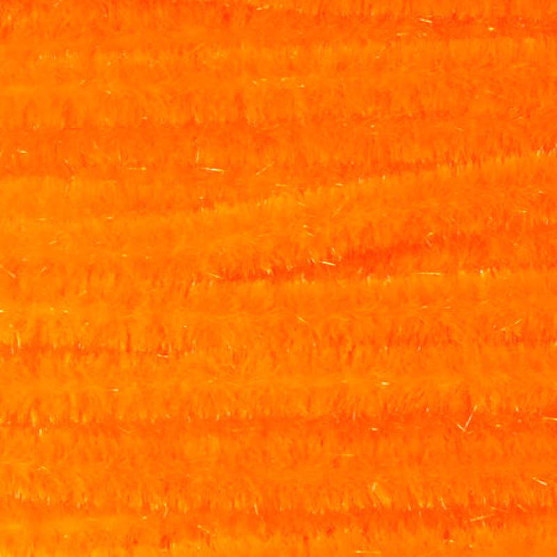Hareline Ultra Chenille Medium #137 Fluo Orange-24202