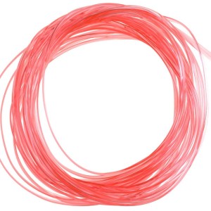 Hareline Vinyl Rib Medium #341 Shrimp Pink