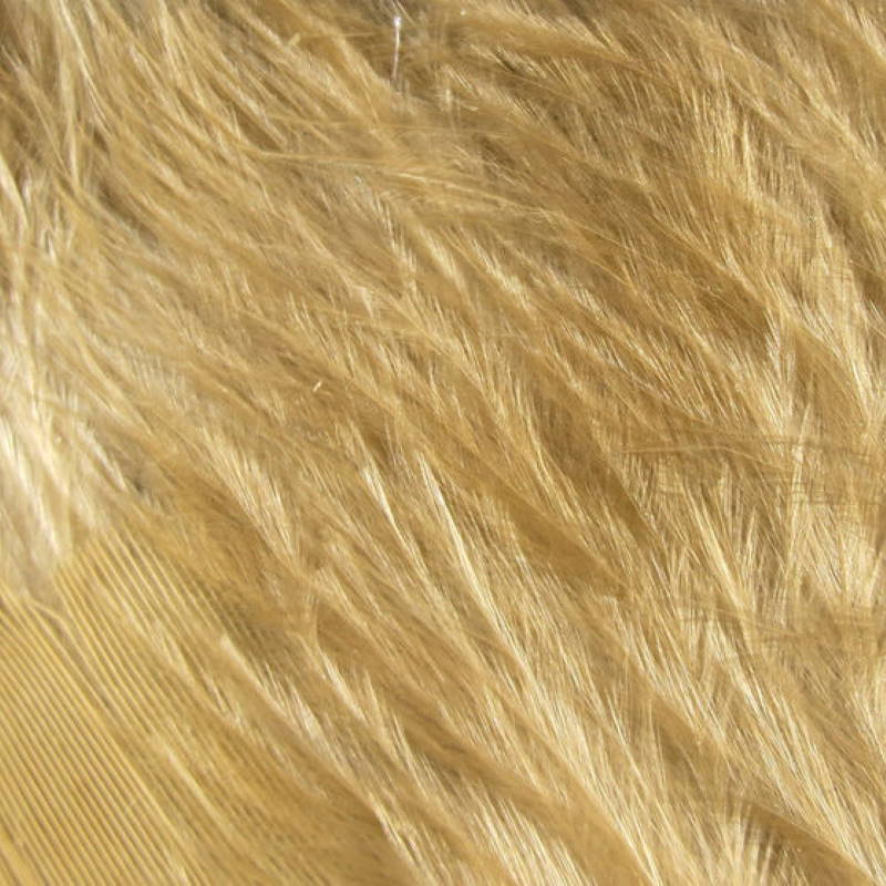 Hareline Wooly Bugger Marabou #369 Tan-24239