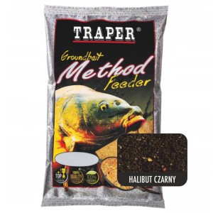 Traper Zanęta Method Feeder Halibut czarny 750g