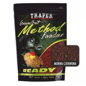 Traper Zanęta Method Ready Morwa czerwona 750g