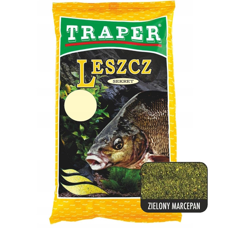 Traper Zanęta Sekret Leszcz zielony marcepan 1kg-45899