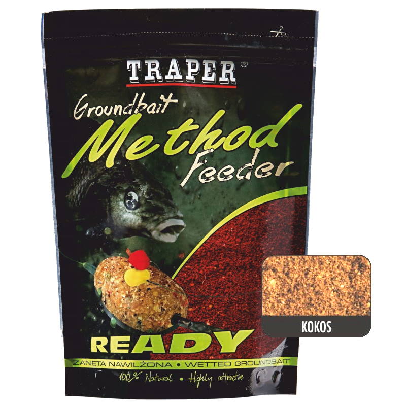Traper Zanęta Method Ready Kokos 750g-31334