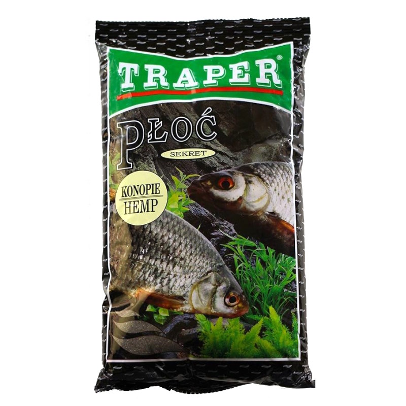 Traper Zanęta Sekret Płoć konopie 1kg-53360