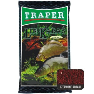 Traper Zanęta Sekret Lin Karaś Czerwony robak 1kg