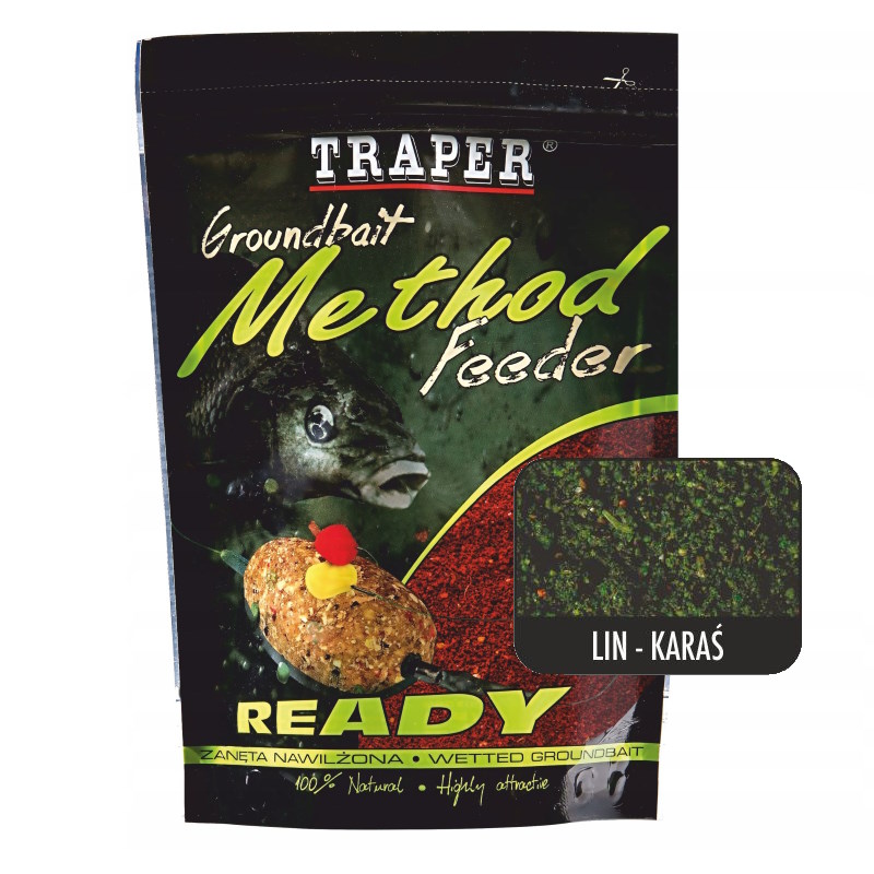Traper Zanęta Method Ready Lin Karaś 750g-45585