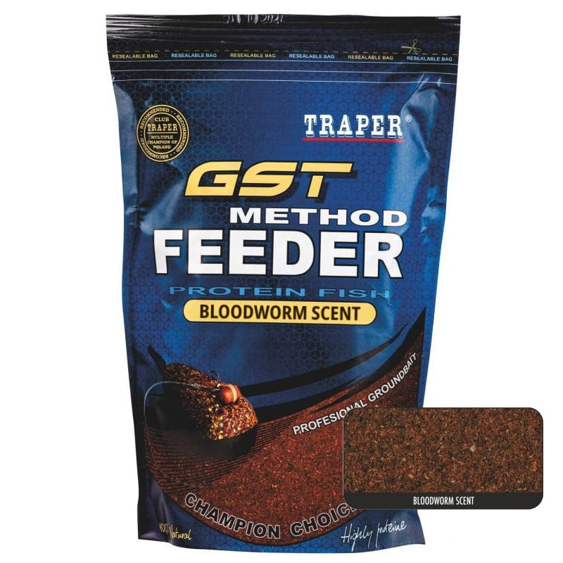 Traper Zanęta GST Method Feeder Bloodworm 750g -51000