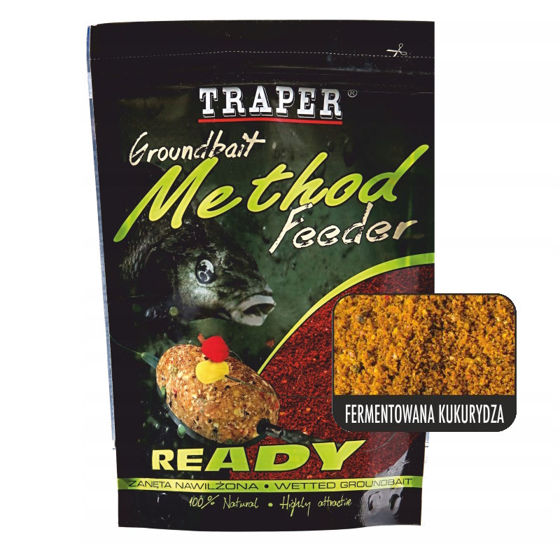 Traper Zanęta Method Ready Ferment. kukurydza 750g-45596