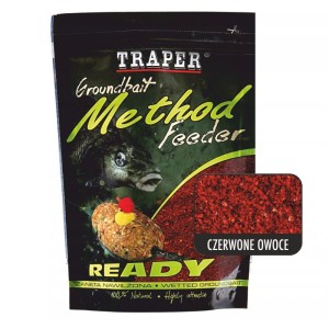 Traper Zanęta Method Ready Czerwone owoce 750g