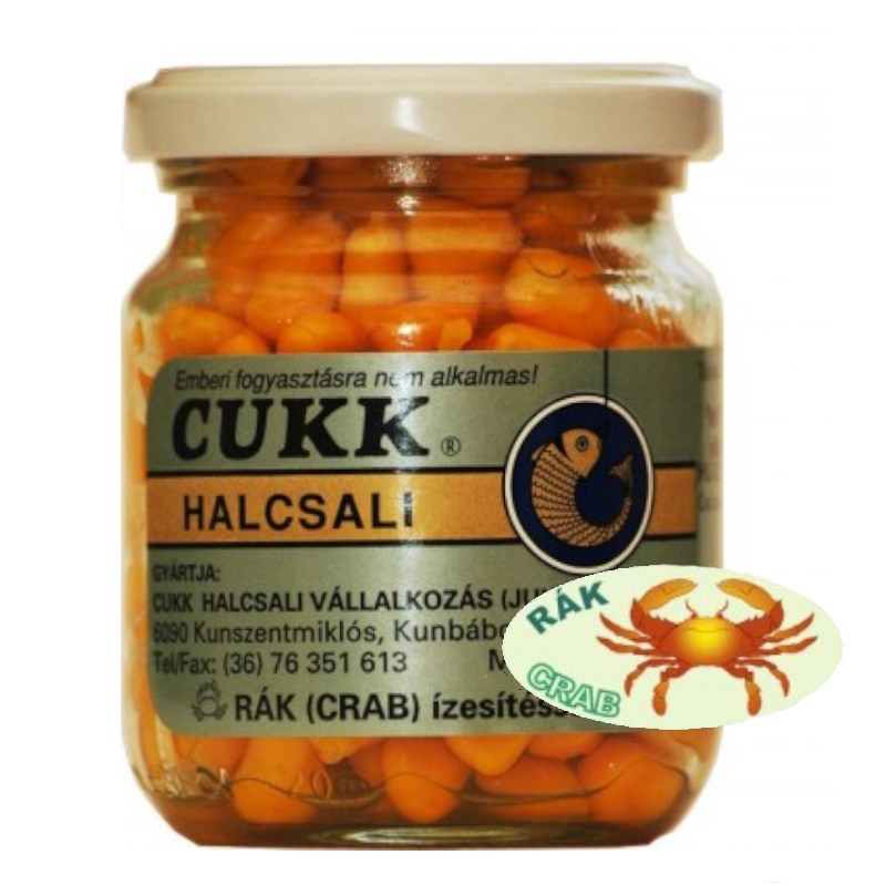 Cukk kukurydza pomarańczowa 125g Krab-50514