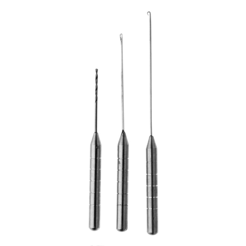 Jaxon Zestaw wiertło + 2 igły Inox -51786