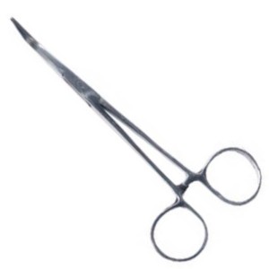 York Szczypce wygięte 20cm