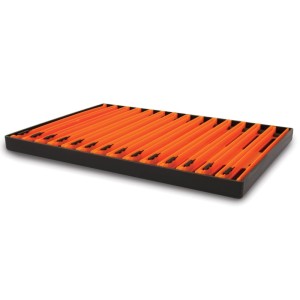 Matrix Pole Winder Tray & Winders Orange 18cm