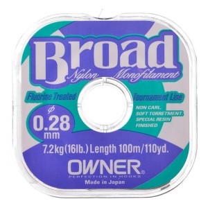 Owner Żyłka Broad 100m 5.0kg 0.24mm