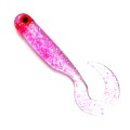 Great Fish GF1 Twister Glittr Pink 10szt. ns 4.9cm-71230
