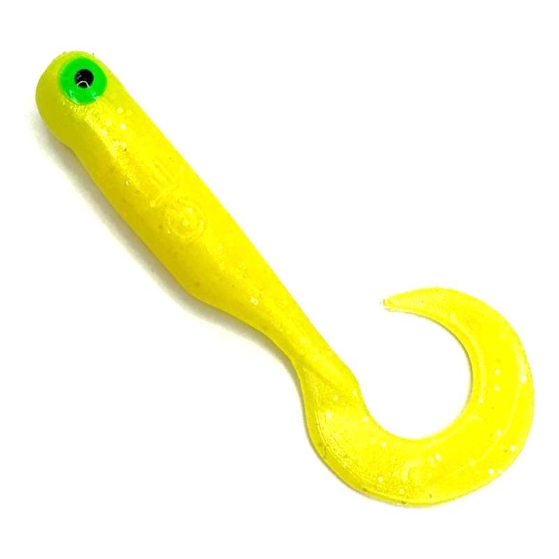 Great Fish GF1 Twister Yellow 10szt. ns 4.9cm-71242