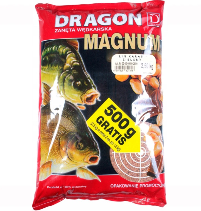 Dragon Zanęta Magnum Lin Karaś Zielony 2.5kg-50520