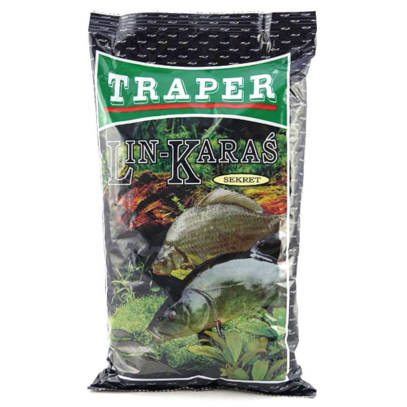 Traper Zanęta Sekret Lin Karaś Czarna 1kg-71335