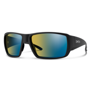 Smith Optics Okulary Guide's Choice XL Matte Black CP Glass Polarchromic Yellow Blue Mirror