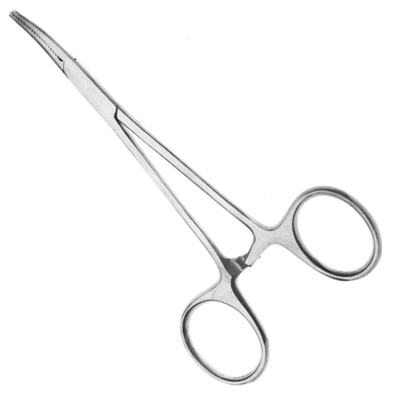 Jaxon Szczypce z zakrzywioną końcówką 13cm-23045