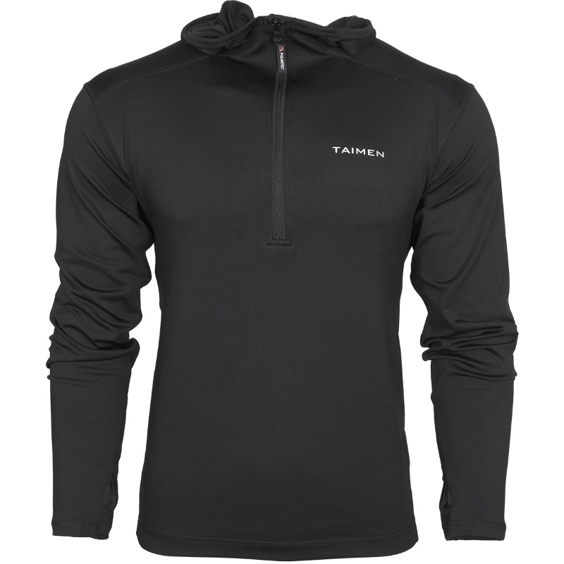 Taimen Power Stretch Light Hoody Black L-8892