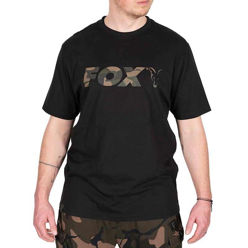 Fox Camo Logo Black T-Shirt M-71530