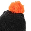 Fox Collection Bobble Hat Black/Orange-71500