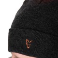 Fox Collection Bobble Hat Black/Orange-71501