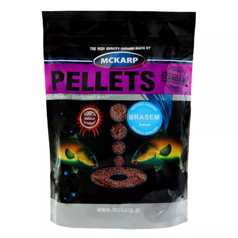 MCKarp Pellets Standard 500g Brasem 2mm-54479