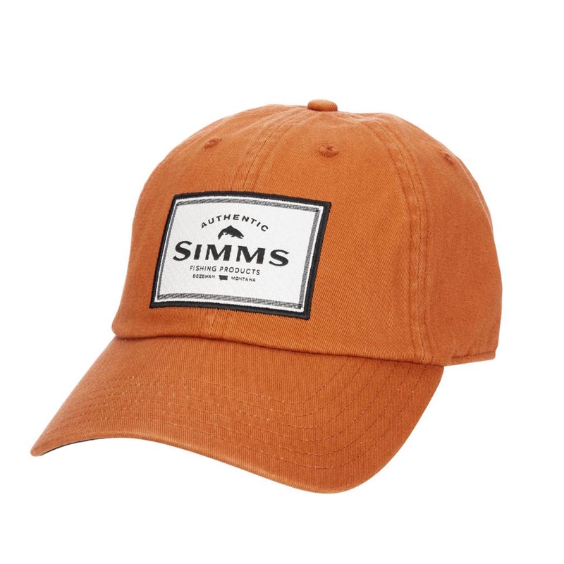 Simms Single Haul Cap Simms Orange-67865