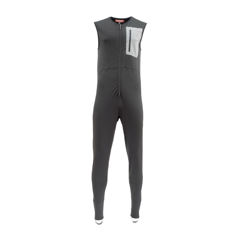 Simms Fleece Midlayer Bib Raven M-13980