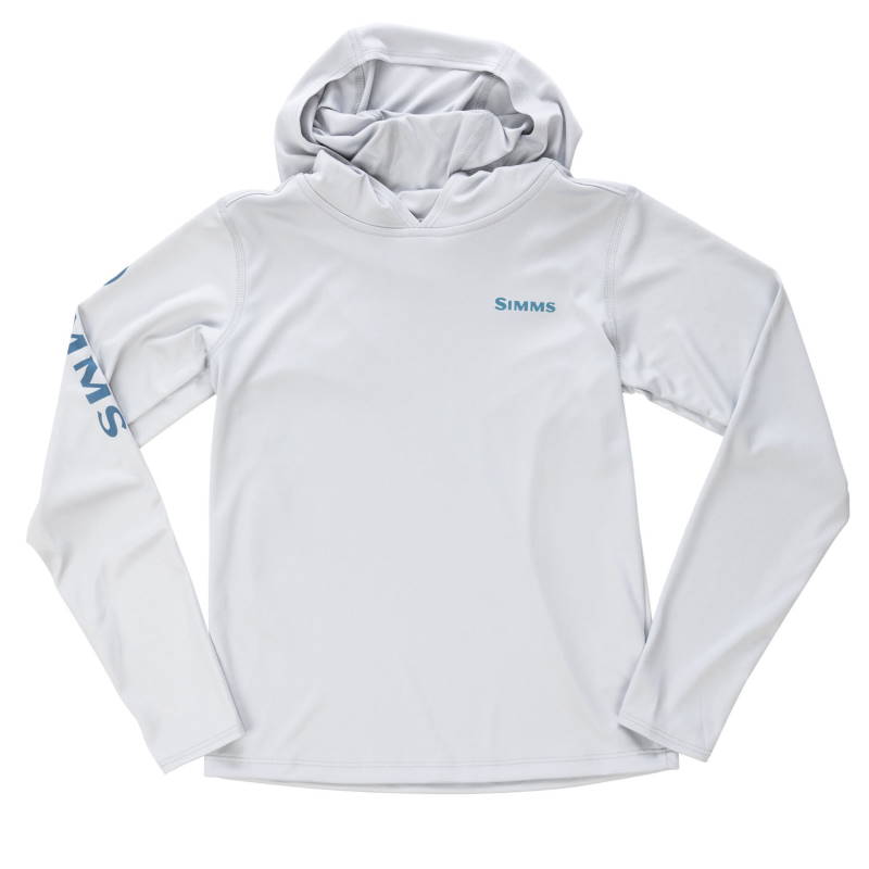 Simms Kid's Solar Tech Hoody Sterling L-25236