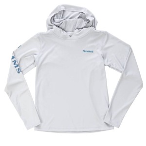 Simms Kid's Solar Tech Hoody Sterling L
