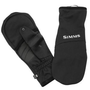 Simms Freestone Foldover Mitt Black L