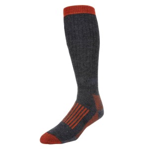 Simms Merino Thermal OTC Sock Carbon M