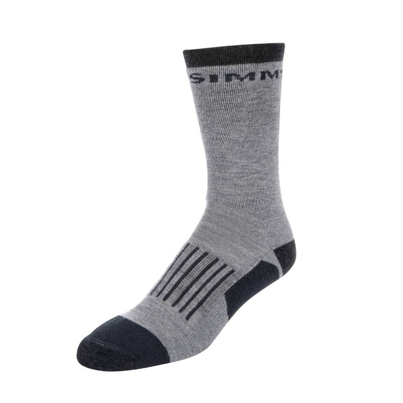 Simms Merino Midweight Hiker Sock Steel Grey M-22559