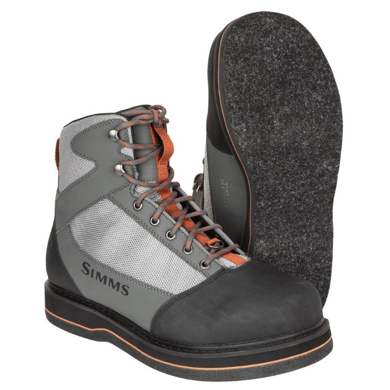 Simms Tributary Boot Felt Striker Grey 13-26566