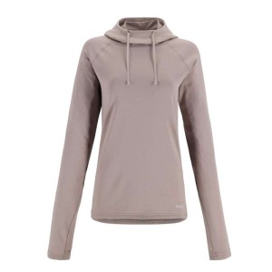 Simms Womens Heavywght Baselayer Hoody Dolomite L